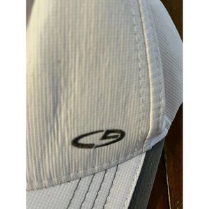 C9 Champion Running Baseball Hat Vented Reflective Adjustable Cap White One Size
